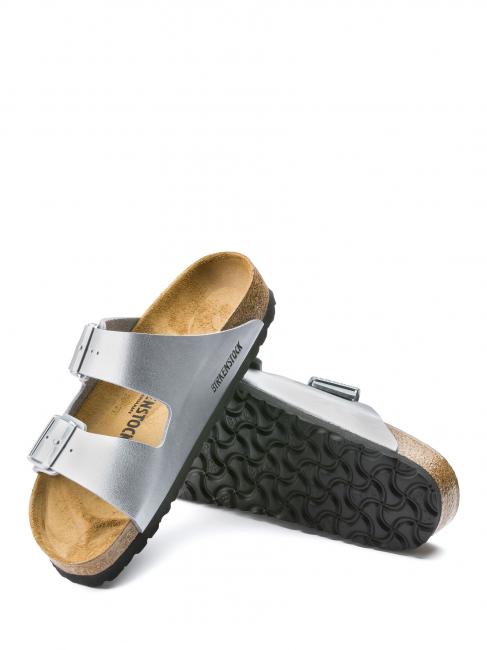 ARIZONA BIRKO-FLOR Sandalo ciabatta silver - Scarpe Donna