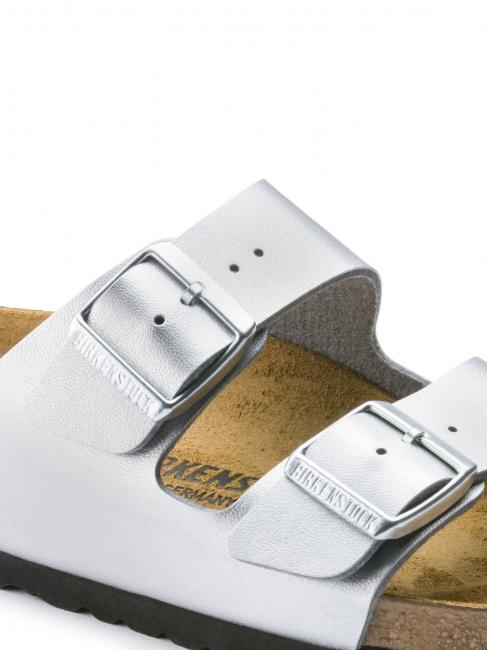 ARIZONA BIRKO-FLOR Sandalo ciabatta silver - Scarpe Donna