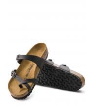 BIRKENSTOCK MAYARI BIRKO-FLOR Sandalo ciabatta infradito black - Scarpe Unisex - 5