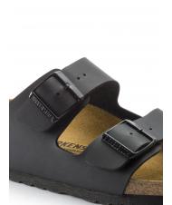 BIRKENSTOCK ARIZONA BIRKO-FLOR Sandalo ciabatta black - Scarpe Unisex - 6