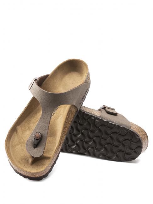 GIZEH BIRKO-FLOR  Sandalo infradito mocca - Scarpe Unisex