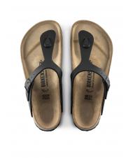 BIRKENSTOCK GIZEH BIRKO-FLOR Sandalo infradito black - Scarpe Unisex - 4