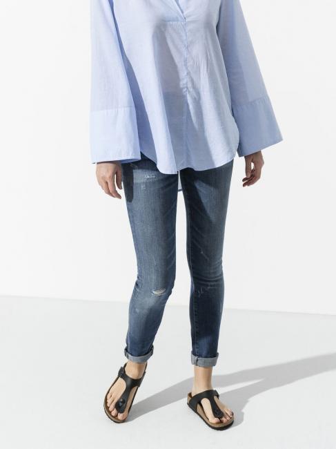 GIZEH BIRKO-FLOR Sandalo infradito black - Scarpe Unisex