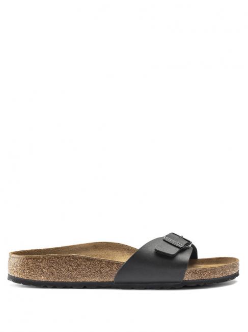 MADRID BIRKO FLOR Sandalo ciabatta black - Scarpe Unisex