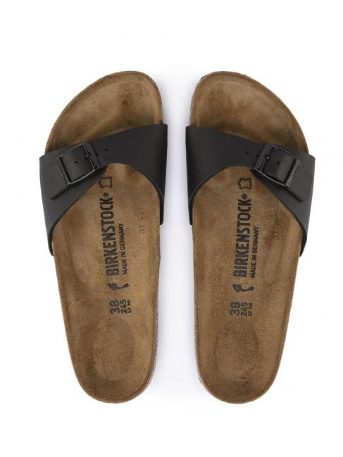 MADRID BIRKO FLOR Sandalo ciabatta black - Scarpe Unisex