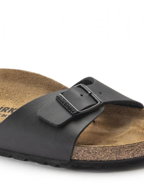 MADRID BIRKO FLOR Sandalo ciabatta black - Scarpe Unisex