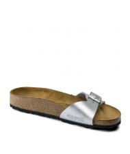 BIRKENSTOCK MADRID BIRKO FLOR Sandalo ciabatta silver - Scarpe Donna - 3