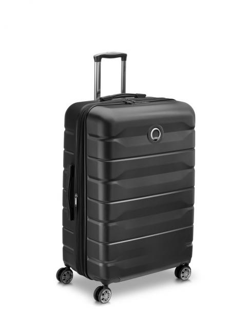 AIR ARMOUR Trolley Misura Grande, espandibile nero - Trolley Rigidi