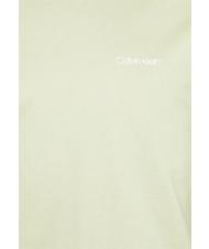 CALVIN KLEIN CHEST LOGO T-shirt in cotone sage - T-shirt Uomo - 2
