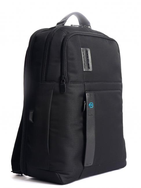 Zaino P16, porta PC 15.6" CHEVRON/NERO - Zaini da lavoro porta PC