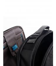 PIQUADRO Zaino P16, porta PC 15.6" CHEVRON/NERO - Zaini da lavoro porta PC - 4