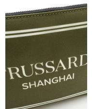 TRUSSARDI CITY POCKET Pochette a mano shanghai green - Borse Donna - 3