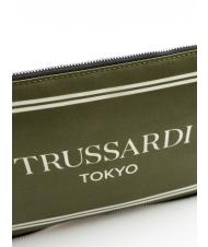 TRUSSARDI CITY POCKET Pochette a mano tokyo green - Borse Donna - 3