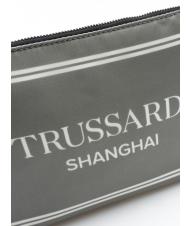 TRUSSARDI CITY POCKET Pochette a mano shanghai grey - Borse Donna - 4