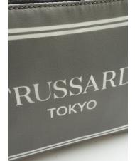 TRUSSARDI CITY POCKET Pochette a mano tokyo grey - Borse Donna - 3