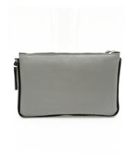 TRUSSARDI CITY POCKET Pochette a mano moscow grey - Borse Donna - 3