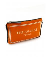 TRUSSARDI CITY POCKET Pochette a mano tokyo orange - Borse Donna - 2