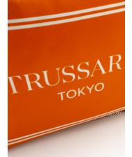 TRUSSARDI CITY POCKET Pochette a mano tokyo orange - Borse Donna - 4