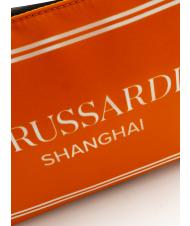 TRUSSARDI CITY POCKET Pochette a mano shanghai orange - Borse Donna - 4