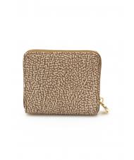 BORBONESE CLASSICA  Portafoglio medio zip around  beige brown - Borsoni - 3