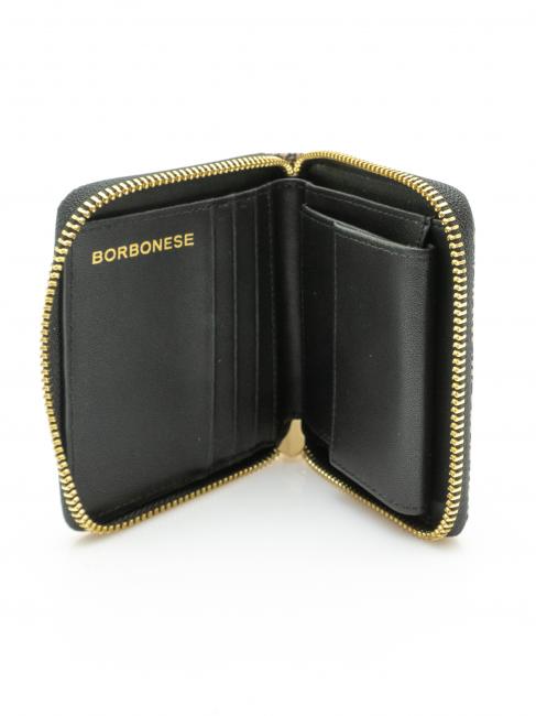 CLASSICA  Portafoglio medio zip around  OP/NATURALE/NERO - Borsoni