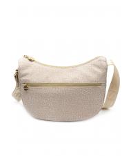 BORBONESE LUNA BAG SMALL ECO LINE Sacca con tracolla sabbia - Borse Donna - 4