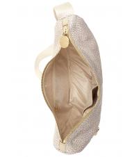 BORBONESE LUNA BAG SMALL ECO LINE Sacca con tracolla sabbia - Borse Donna - 5