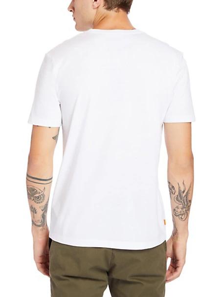 SS 3D EMBOSSED T-shirt logo in rilievo white - T-shirt Uomo