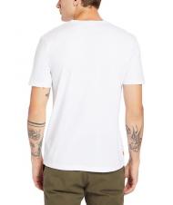 TIMBERLAND SS 3D EMBOSSED T-shirt logo in rilievo white - T-shirt Uomo - 2