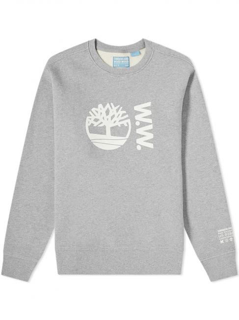 WW SWEAT Felpa girocollo medium grey heather - Felpe Uomo