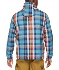 TIMBERLAND FIELD TRIP PLAID Giubbino reversibile con cappuccio adriatic/blue/yd - Giacche Uomo - 2