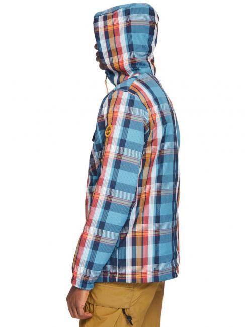 FIELD TRIP PLAID Giubbino reversibile con cappuccio adriatic/blue/yd - Giacche Uomo