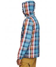 TIMBERLAND FIELD TRIP PLAID Giubbino reversibile con cappuccio adriatic/blue/yd - Giacche Uomo - 3
