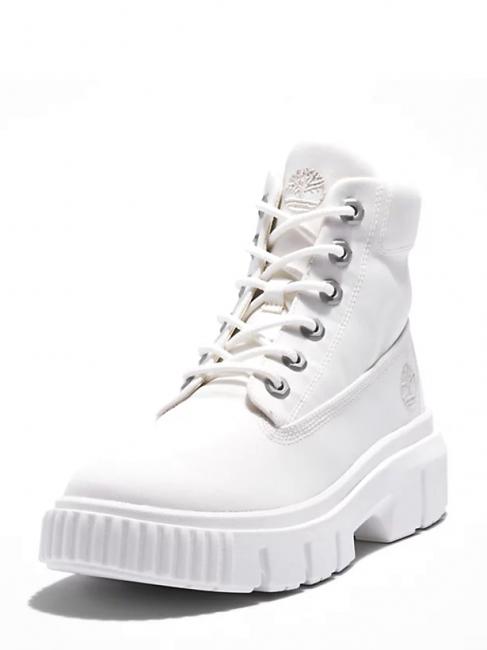 GREYFIELD Stivaletti in tela blanc de blanc - Scarpe Donna