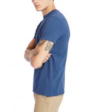 TIMBERLAND SS DUNRIVER CREW T-shirt in cotone dark denim - T-shirt Uomo - 3