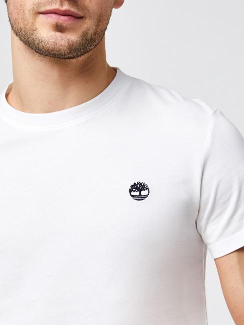 SS DUNRIVER CREW T-shirt in cotone white - T-shirt Uomo