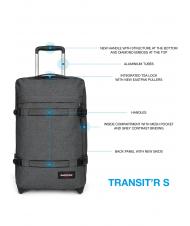 EASTPAK TRANSIT'R S Trolley bagaglio a mano BlackDenim - Bagagli a mano - 5