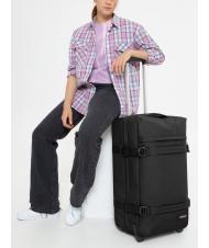 EASTPAK TRANSIT'R M Trolley misura media NERO - Trolley Semirigidi - 6
