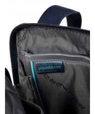 PIQUADRO Borsello Linea P16 CHEVRON BLU - Tracolle Uomo - 4