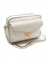 Coccinelle ermitage borsa a bauletto, con tracolla, in pelle beige  eja180101n43 donna le sac outlet pelle grigio - Stileo.it