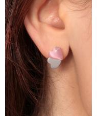 MORELLATO CUORE Orecchini in argento con cat eye  rosa/bianco - Orecchini - 2