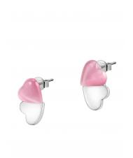 MORELLATO CUORE Orecchini in argento con cat eye  rosa/bianco - Orecchini - 5