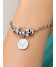 MORELLATO DROPS 2 BEADS Bracciale con albero della vita ARGENTO - Bracciali Donna - 2