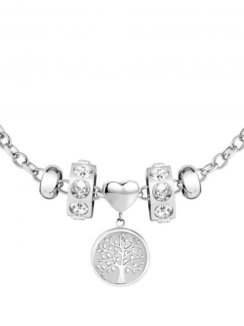 DROPS 2 BEADS Bracciale con albero della vita ARGENTO - Bracciali Donna