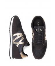 ARMANI EXCHANGE RIO Sneakers black/ltgold - Scarpe Donna - 4