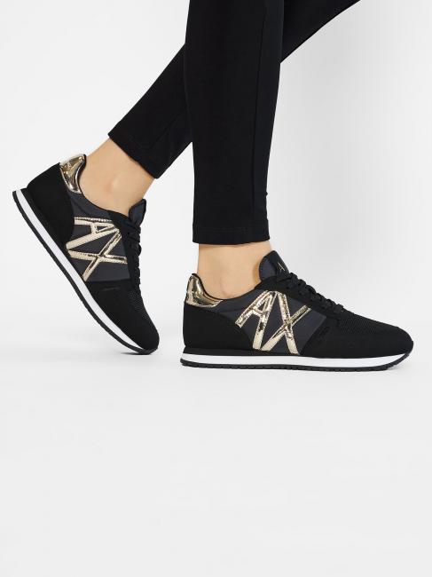 RIO Sneakers black/ltgold - Scarpe Donna