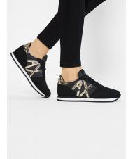 ARMANI EXCHANGE RIO Sneakers black/ltgold - Scarpe Donna - 6