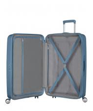 AMERICAN TOURISTER SOUNDBOX Trolley grande espandibile stone blue - Trolley Rigidi - 2