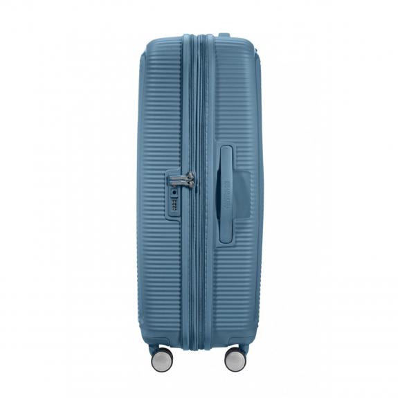 SOUNDBOX Trolley grande espandibile stone blue - Trolley Rigidi