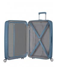 AMERICAN TOURISTER SOUNDBOX SPINNER Trolley medio, espandibile stone blue - Trolley Rigidi - 2